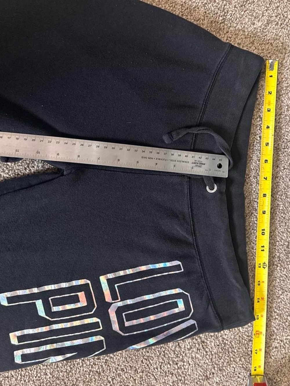 ❌SOLD❌PINK VS Vintage Y2K Flare Sweatpants - Picture 10 of 11